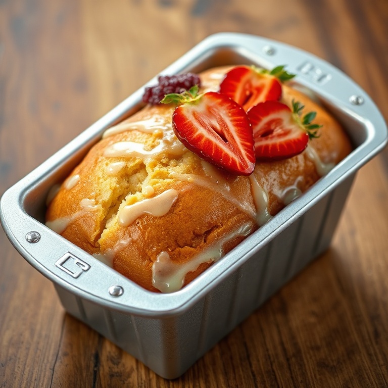 Moist Strawberry Lemonade Bread: Fresh Citrus Sweetness