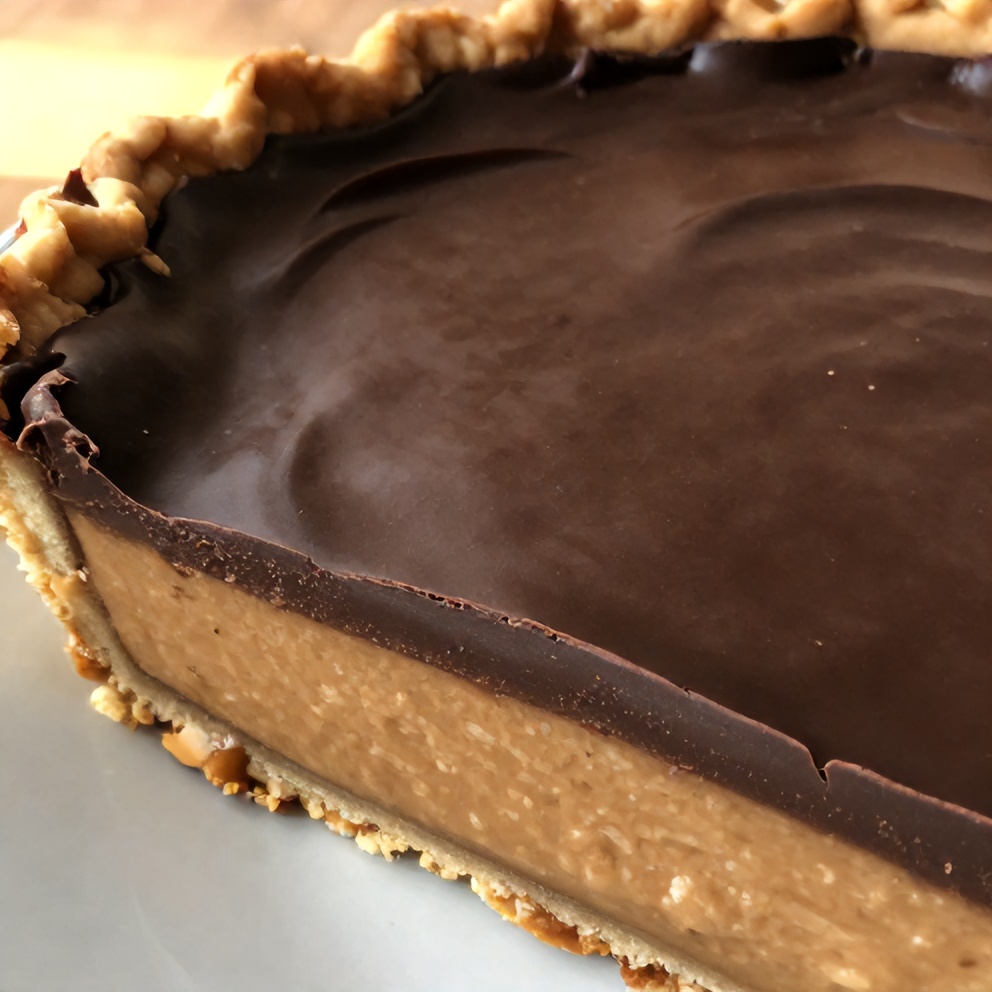 No-Bake Chocolate Peanut Butter Pie