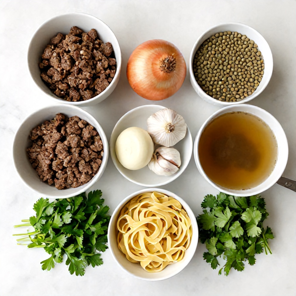 Persian Noodle Soup Ingredients
