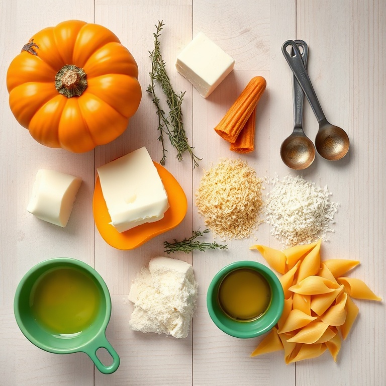 Pumpkin and Goat Cheese Stuffed Shells
