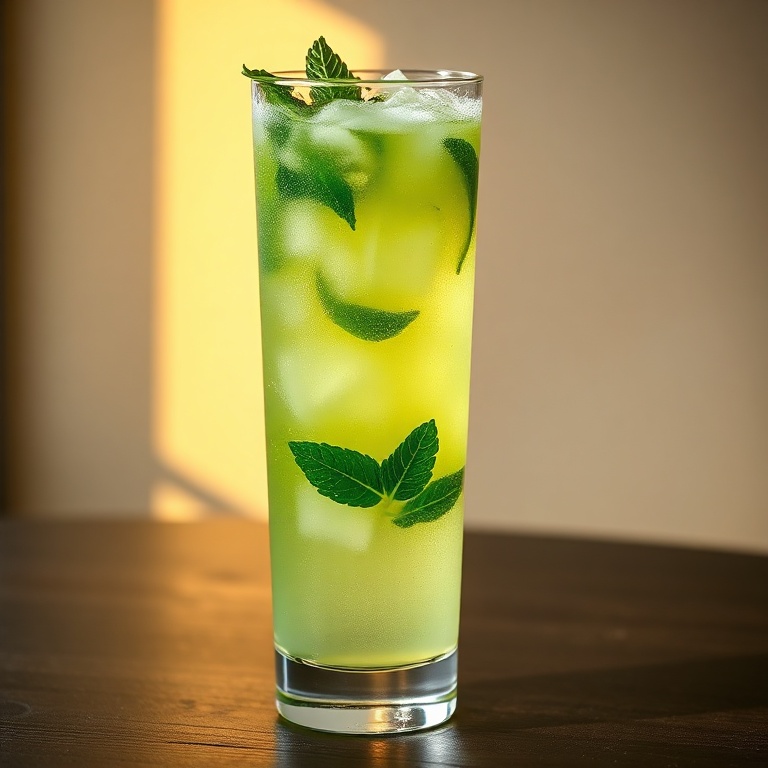 Refreshing Sparkling Cucumber Agua Fresca
