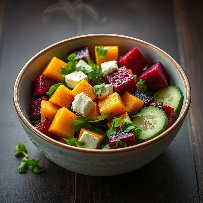 roasted beet salad