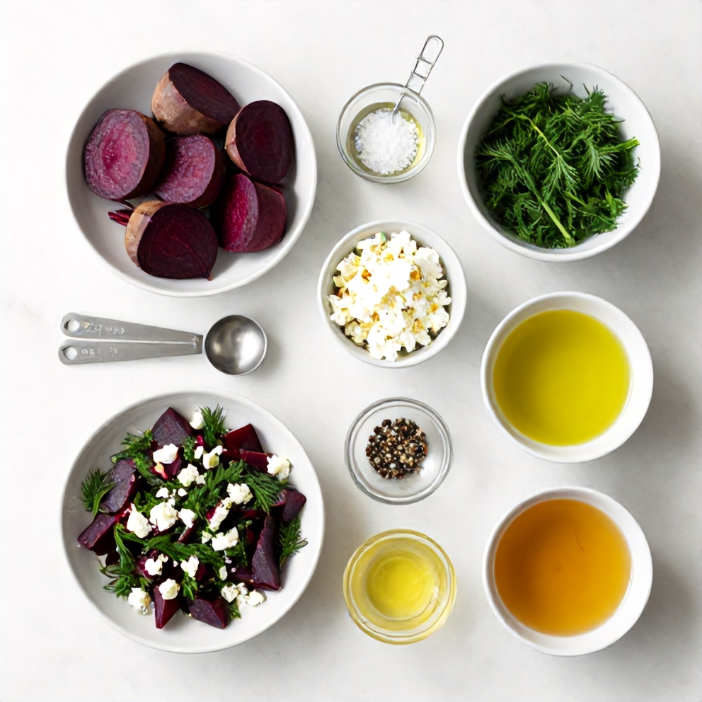 Roasted Beet Salad Ingredients