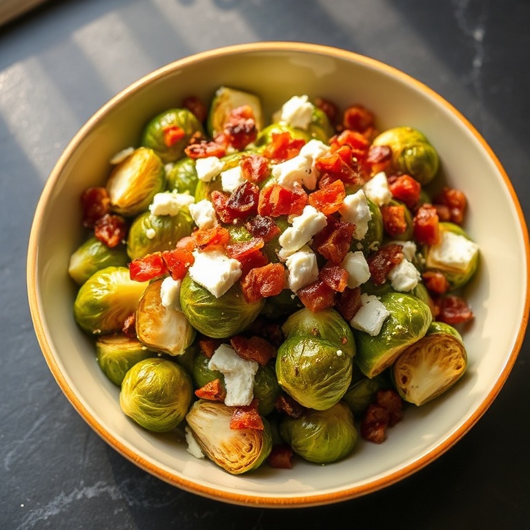 Roasted Brussels Sprouts Salad