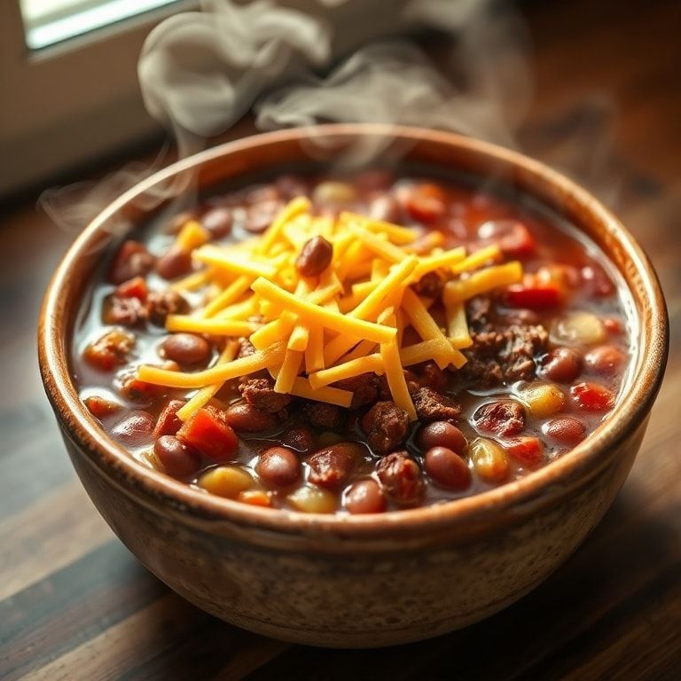 slow cooker beef chili Colorado