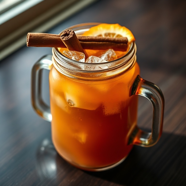 Smoky Campfire Mule Cocktail