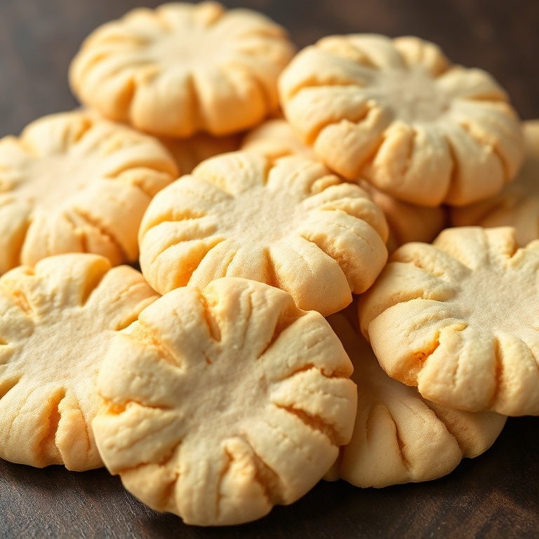 Soft Spring Crinkle Cookies