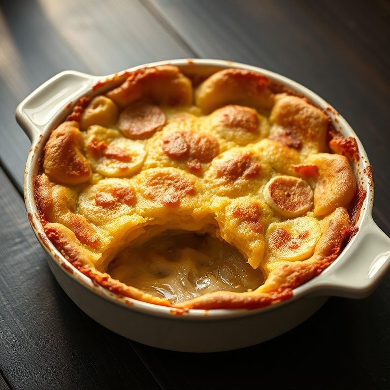 southern banana cobbler