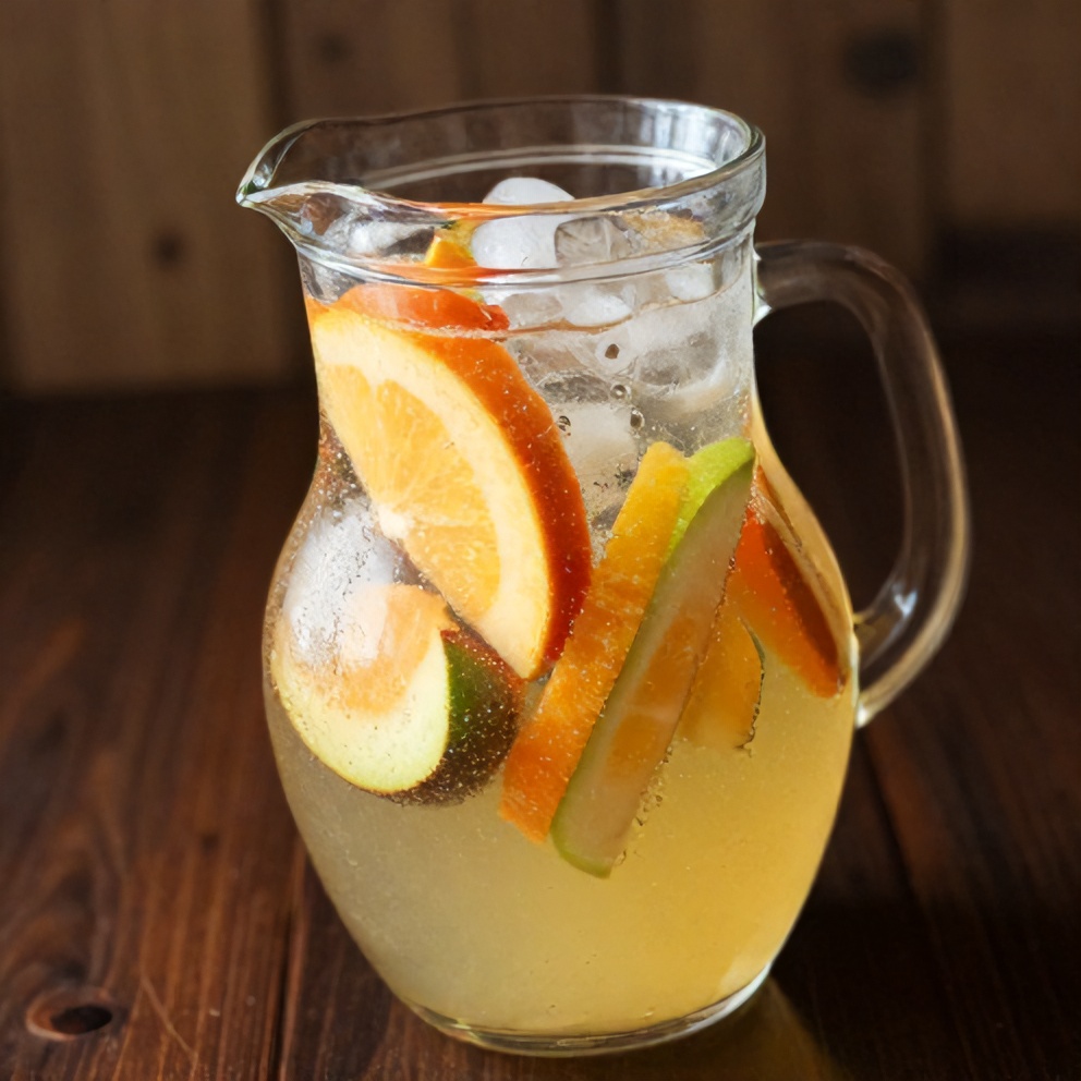 sparkling fruit punch