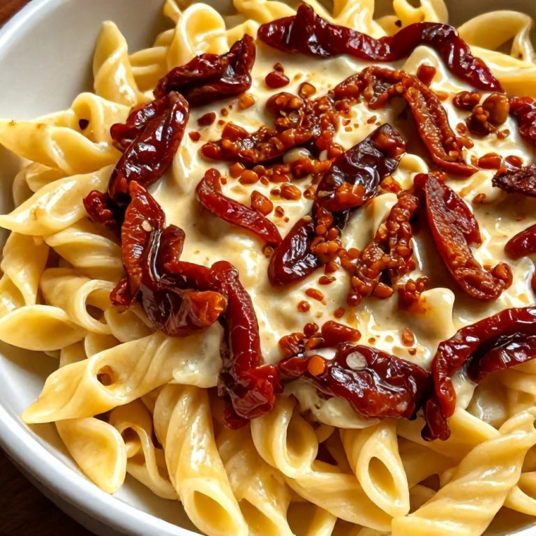 vegan sun dried tomato pasta