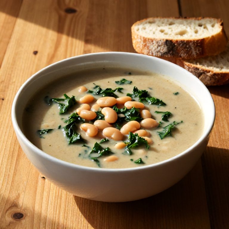white bean and kale soup