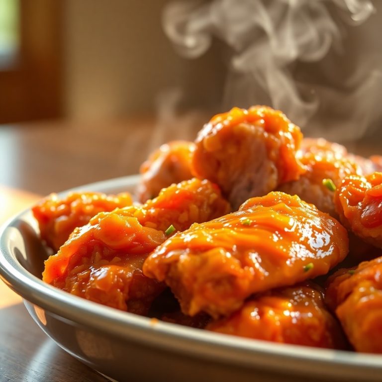 Baked Crunchy Hot Honey Chicken