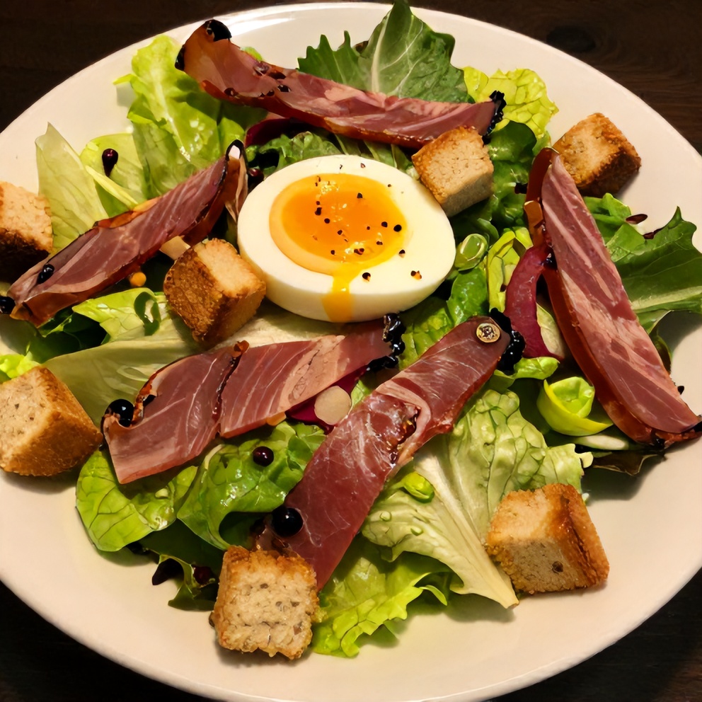 Plated Columbia 1905 Salad