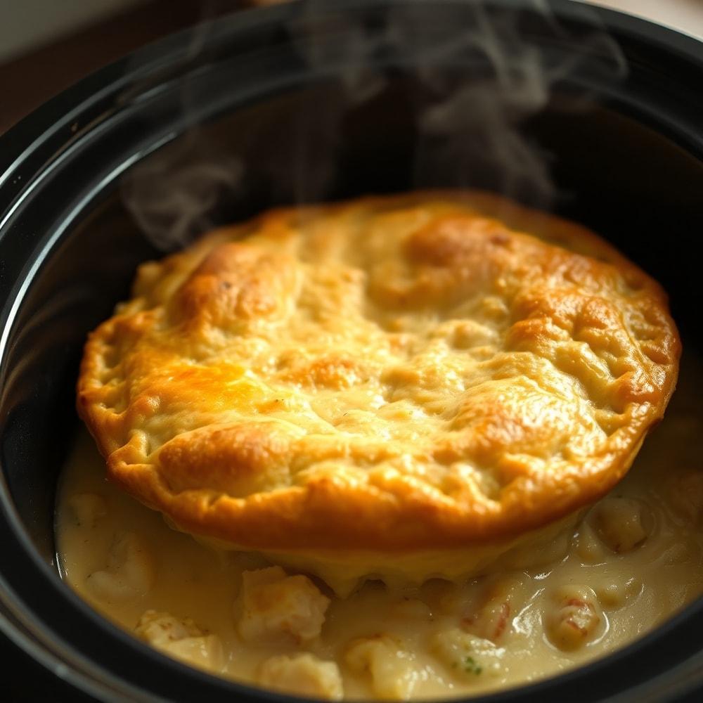 Crockpot Chicken Pot Pie
