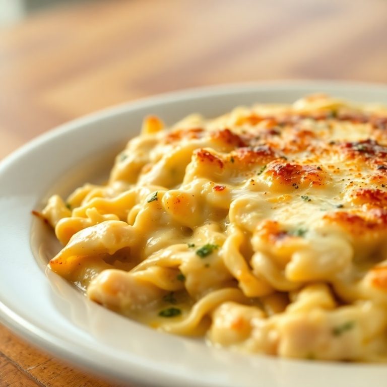 Easy Chicken Tetrazzini
