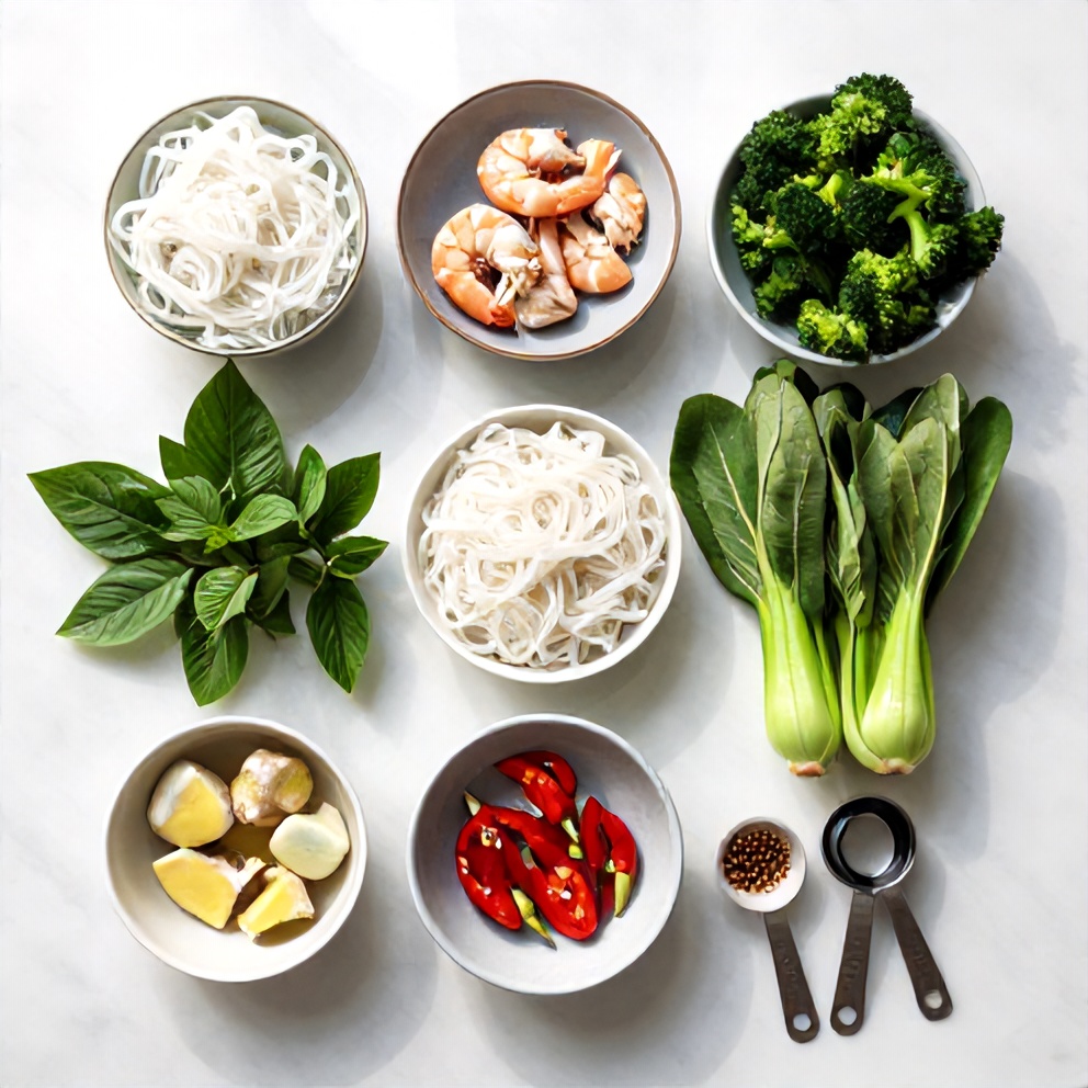 Thai Drunken Noodles ingredients
