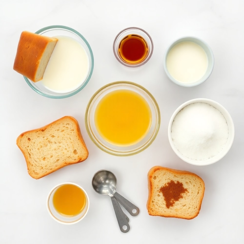 Ingredients for French Toast Cups
